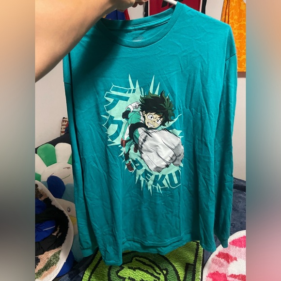 My Hero Academia Deku Long Sleeve Shirt - Picture 3 of 5